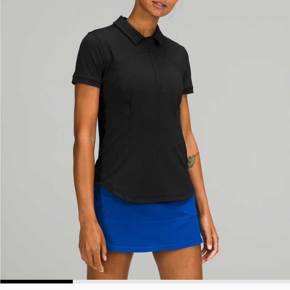 Lululemon quick dry collared polo shirt. Excellent used condition.
